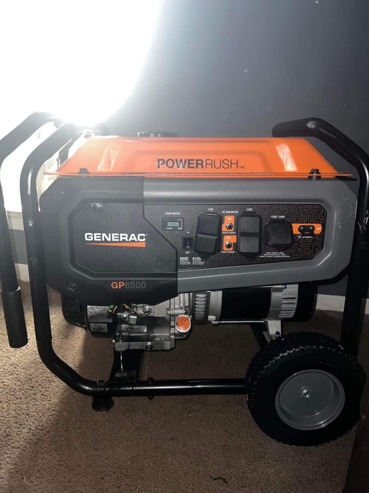 Generac generator Gp6500