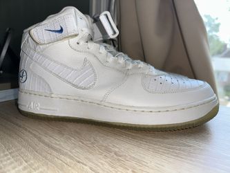 2005 Nike Air Force One High Top Crocodile Matrix 1 Size 11 Worn 1x