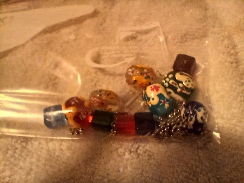 Painted Beads Bracelt