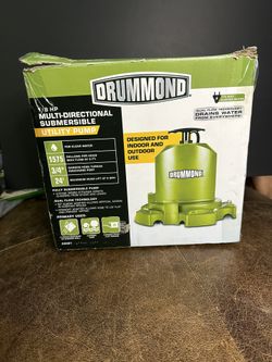 DRUMMOND WATER PUMP (submersible) 