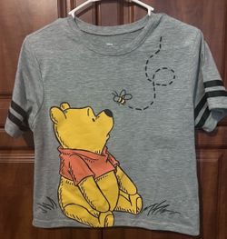 Disney Winnie The Pooh Crop Top Size L