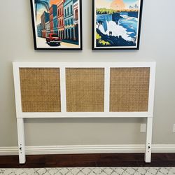 PRICED TO SELL Stylish Queen Headboard