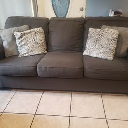 Living Spaces Sofa Set