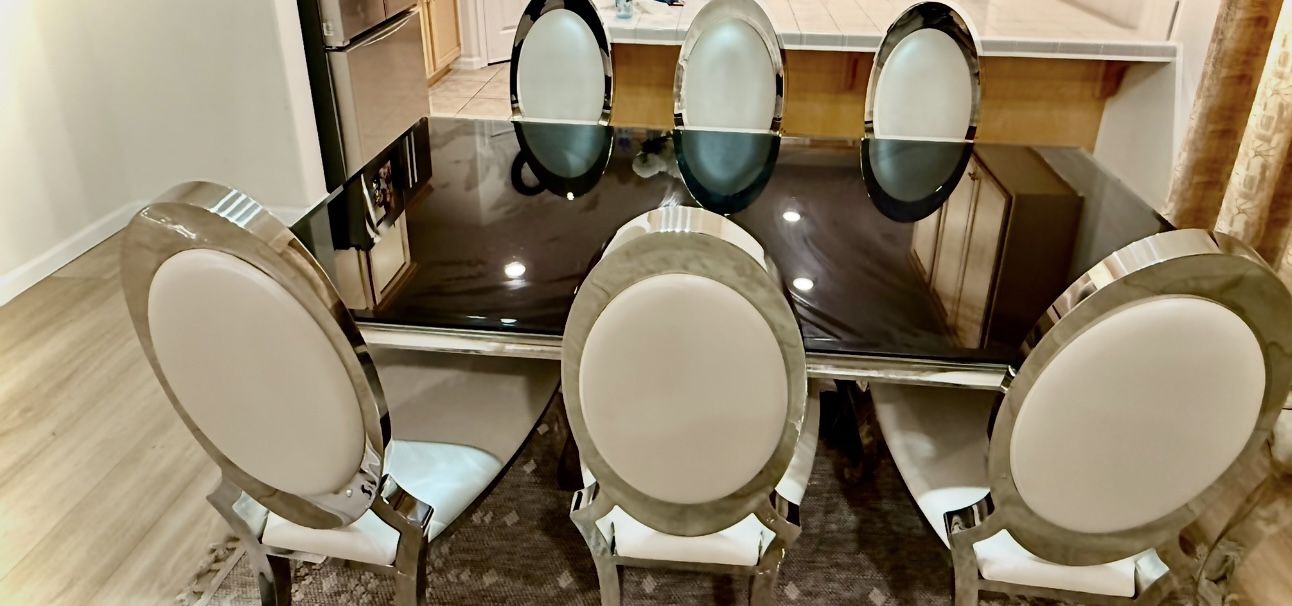 Dining Table With 6 Chairs