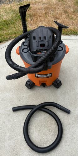 RIDGID 16-Gallon 5.0 Peak HP Wet/Dry Shop Vacuum