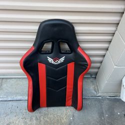 Black Red Gaming Chair Backrest has ware as is see all pics