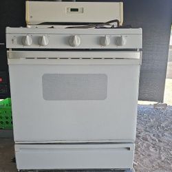 Ge Stove 4 Burner Gas Range 