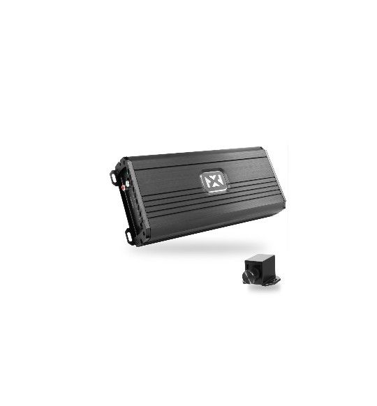 NVX NDA15001 3000W Peak (1500W RMS) N-Series Class-D 1-Ohm Stable Monoblock Amplifier with Remote Bass Knob