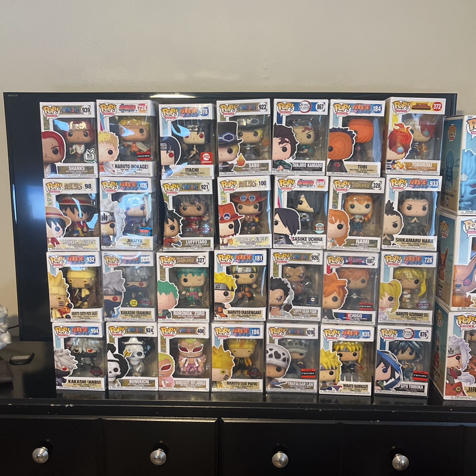 Anime Funko Pops