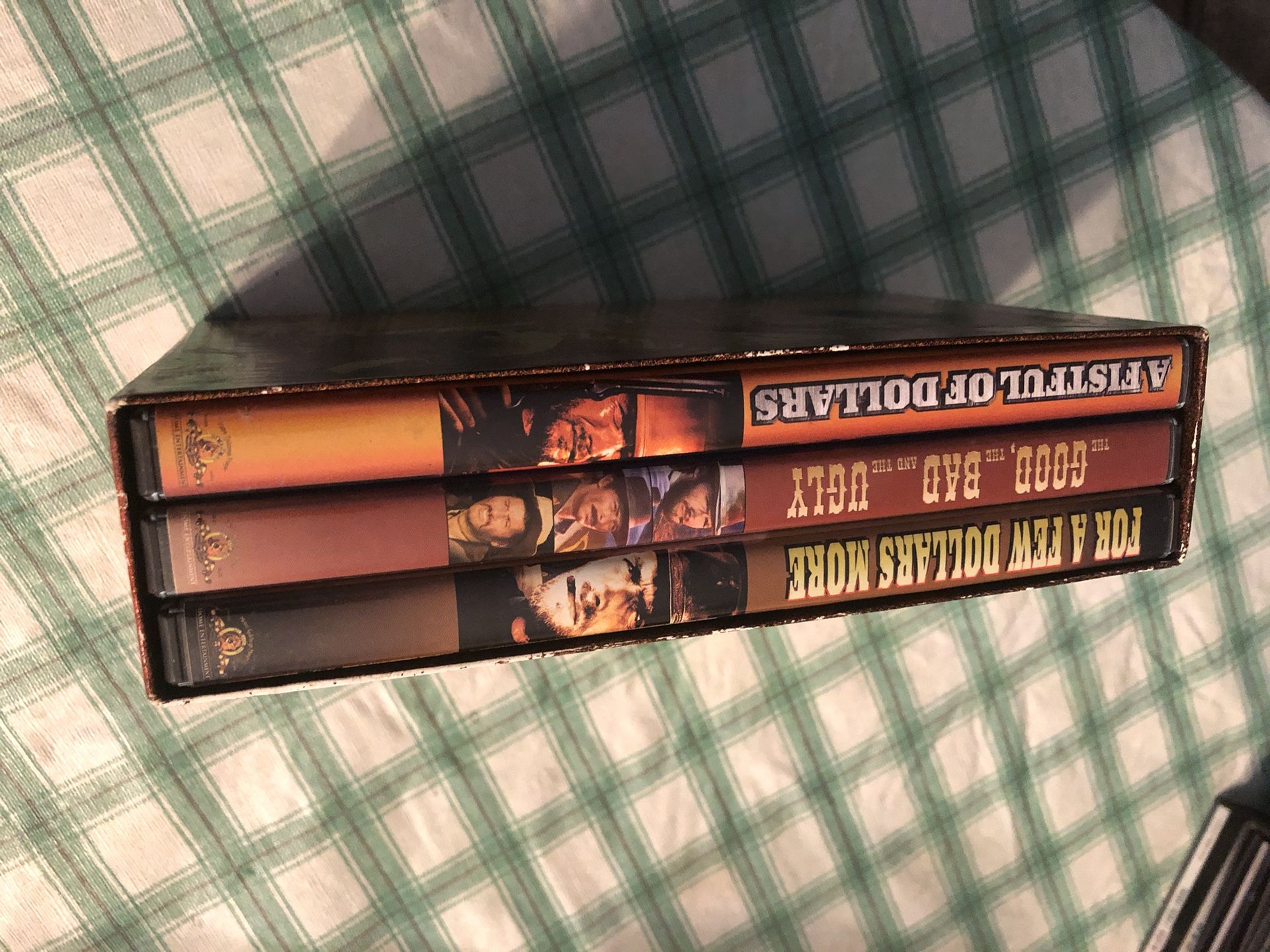Clint Eastwood -The Man With No Name Trilogy DVD’s