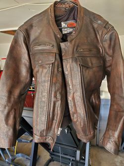 XXL Leather Motorcycle Jacket