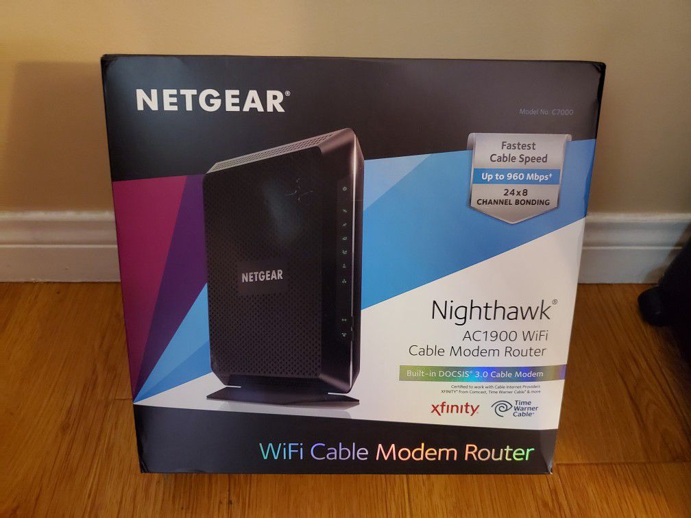Netgear Nighthawk WiFi Cable Modem Router