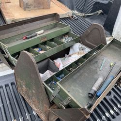 Antique Toolbox. Organize You Tools.