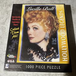Hollywood Legend "Lucille Ball" Jigsaw Puzzle