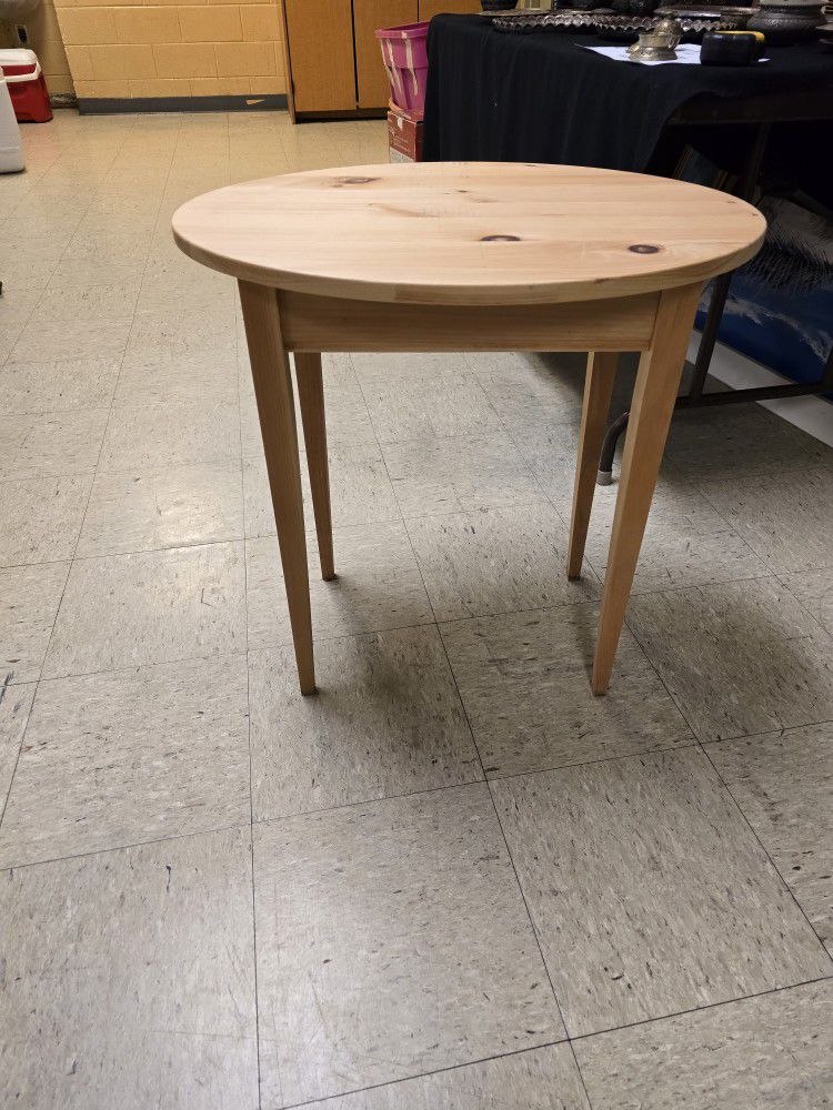 Oval Shape Side Table