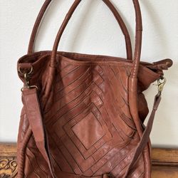 Leather Carryon/Tote Bag 