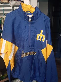 mariners jacket size large