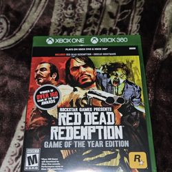 XBOX ONE / 360 GAME : RED DEAD REDEMPTION - GAME OF THE YEAR EDITION