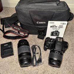 Canon Rebel T6 DSLR Camera