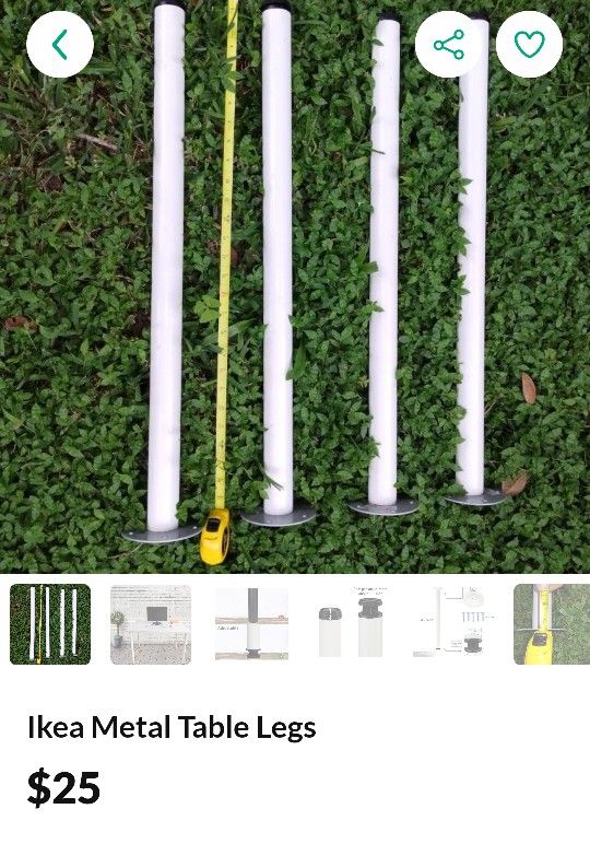 Ikea metal legs 32812 zip code
