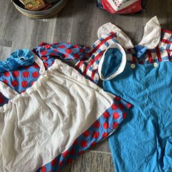 Adult Halloween Costume - Raggedy Ann & Andy