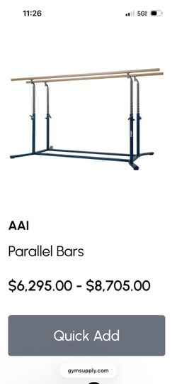 American Athletics Inc Parallel bars