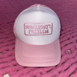Pink Trucker Hat - Morgan Wallen 