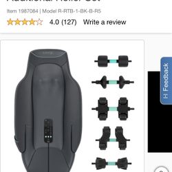 Chirp Contour Decompression and Massage Roller Table with Additional Roller Set