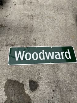 Woodward Sign - Woodward Dream Cruise Memorabilia