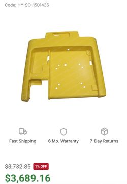 Hyster electric 48v Battery Cover
