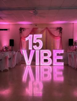 4 ft. LED Letters and numbers
