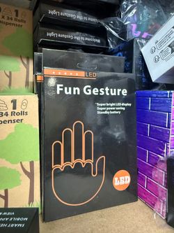 🚗  Wholesale LED Fun Gesture Car Light – Remote Control Hand Gesture Light
