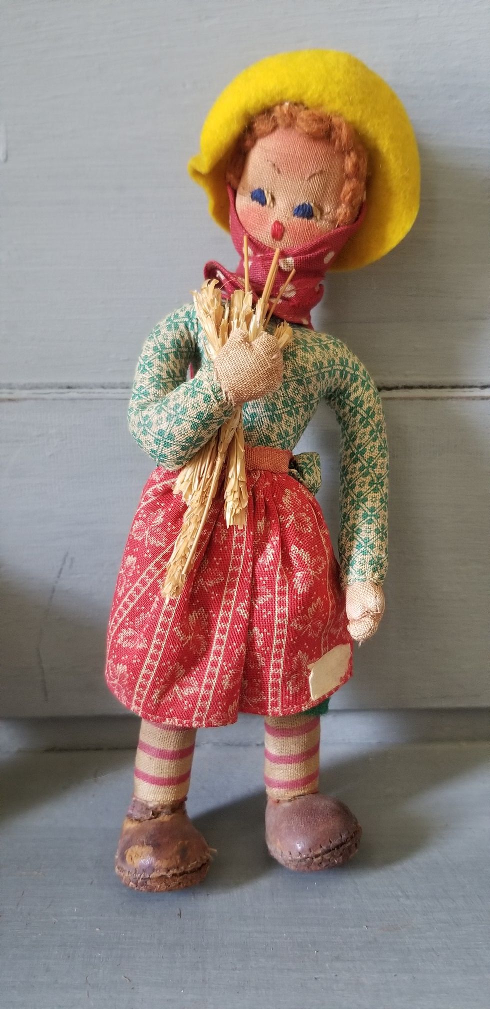Vintage traditional peasant doll