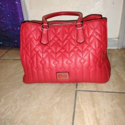 Guess Red Purse Bag