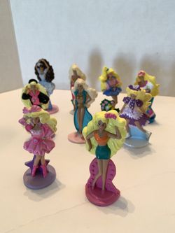 McDonald's Happy Meal Toys - Barbie Sport Figurine Set of 9 - 4”tall - COLLECTORS DREAM 1988
