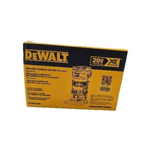 DEWALT XR 1/4-in Variable Brushless Fixed Cordless Router Tool Only