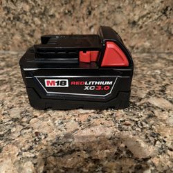 Milwaukee M18 3.0 Amp Battery 🔋 • New•