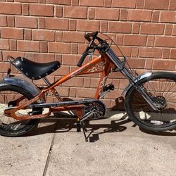 Classic Old School Schwinn StingRay Bike Orange