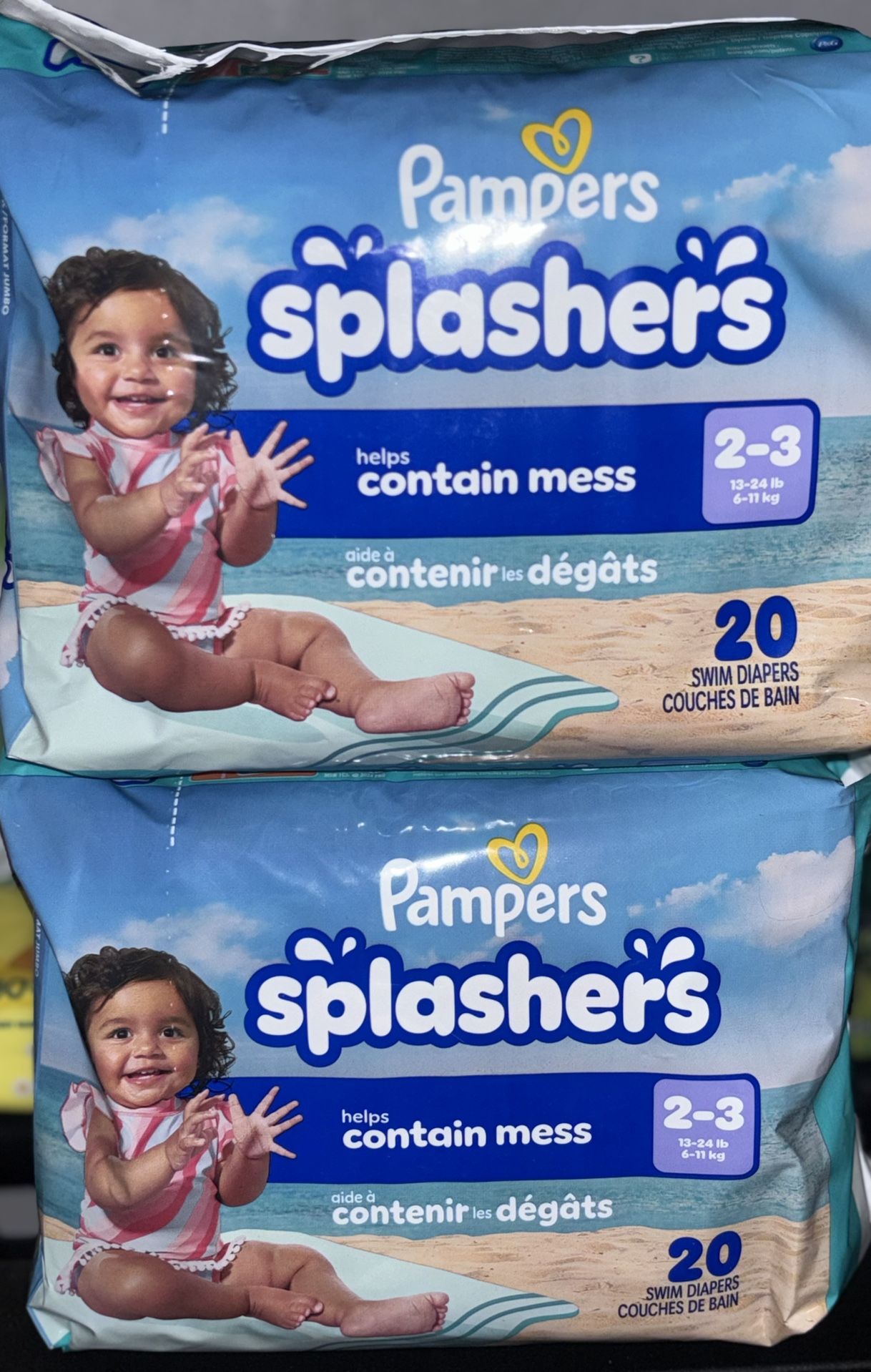 2 Packs Of Swim Diapers
