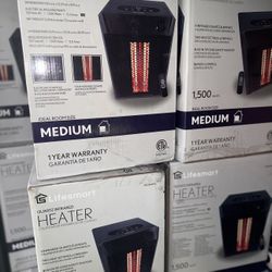 1,500-Watt Electric Space Heater For Medium Sized Rooms! Brand New Sealed!