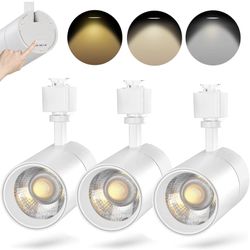 VANoopee 3-Color J Type Track Lighting Heads 20W for Juno Rail