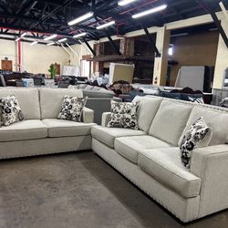 Brand New Soft Comfy Sofa Loveseat Set 