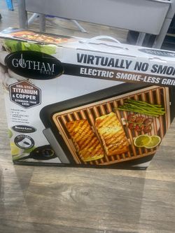 Electronic Smoke Less Grill.