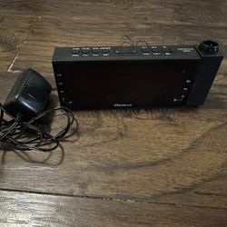 Mesqool LED projection alarm clock.