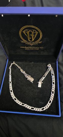 950 Miami Figaro Hand Made 24" 10mm Chain