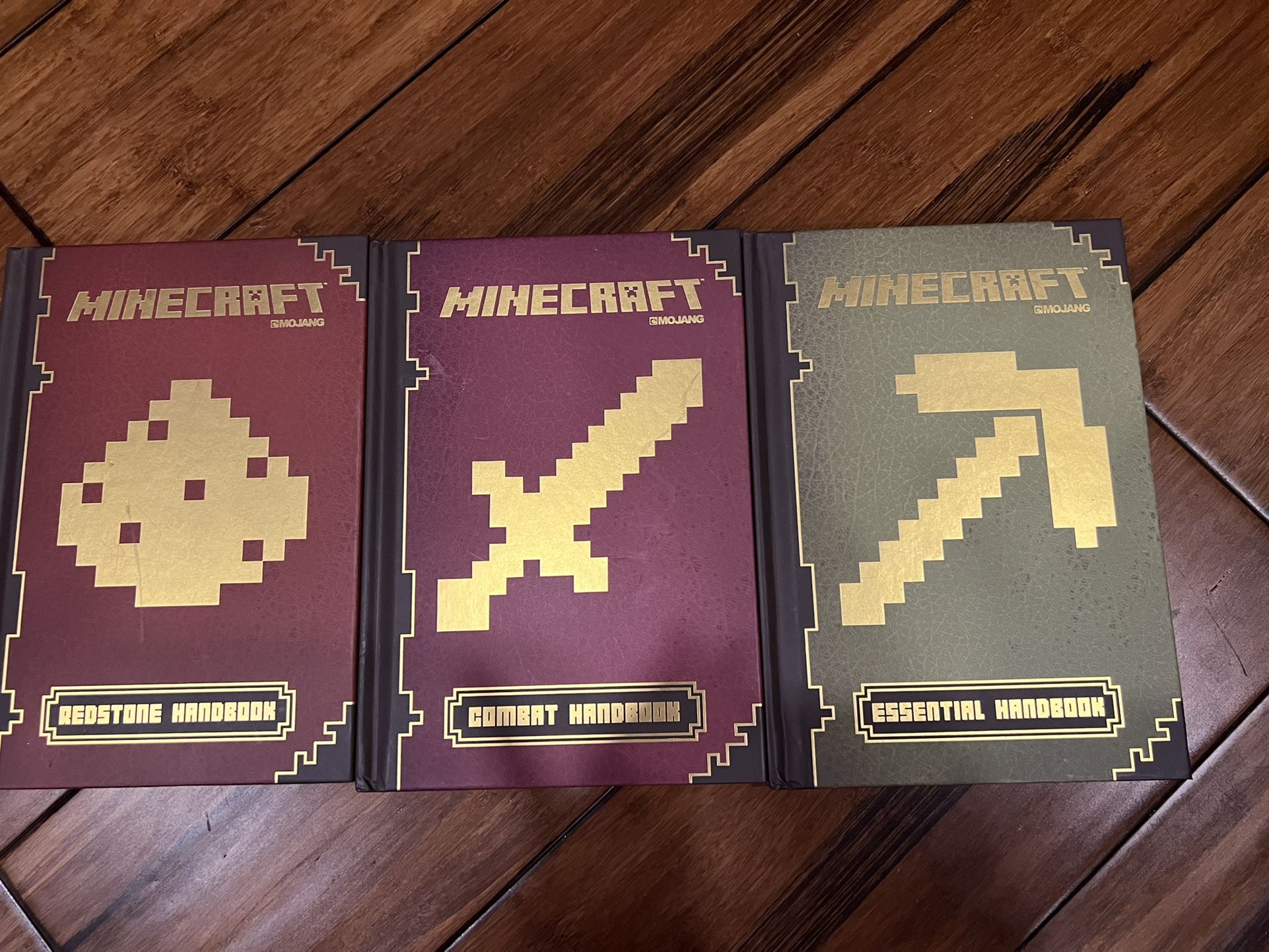 Brand New - Minecraft Handbooks (Essential, Combat, Redstone)