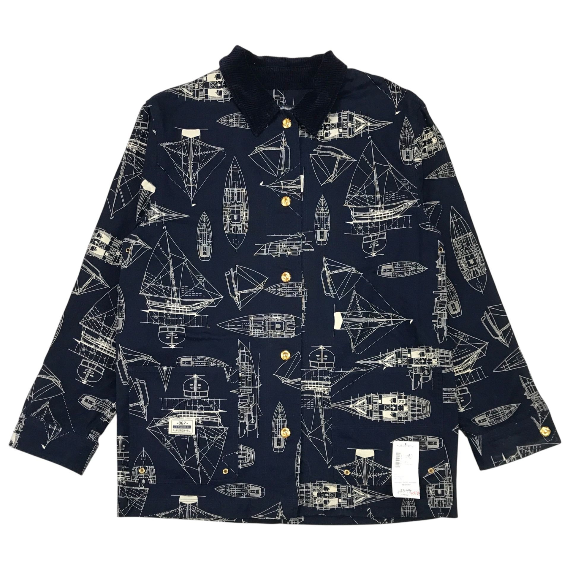 Polo Ralph Lauren US Marine Division Jacket Medium M USRL 1967 Blue PRL Vintage