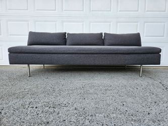 Herman Miller Bolster Armless Wool Sofa Mid-Century Modern Style MCM