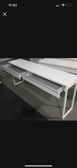White Computer Desk