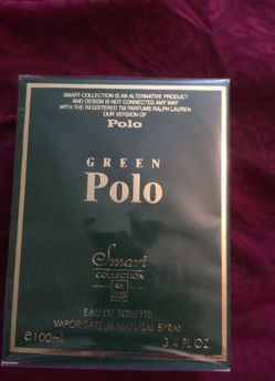 Green Polo toilette spray